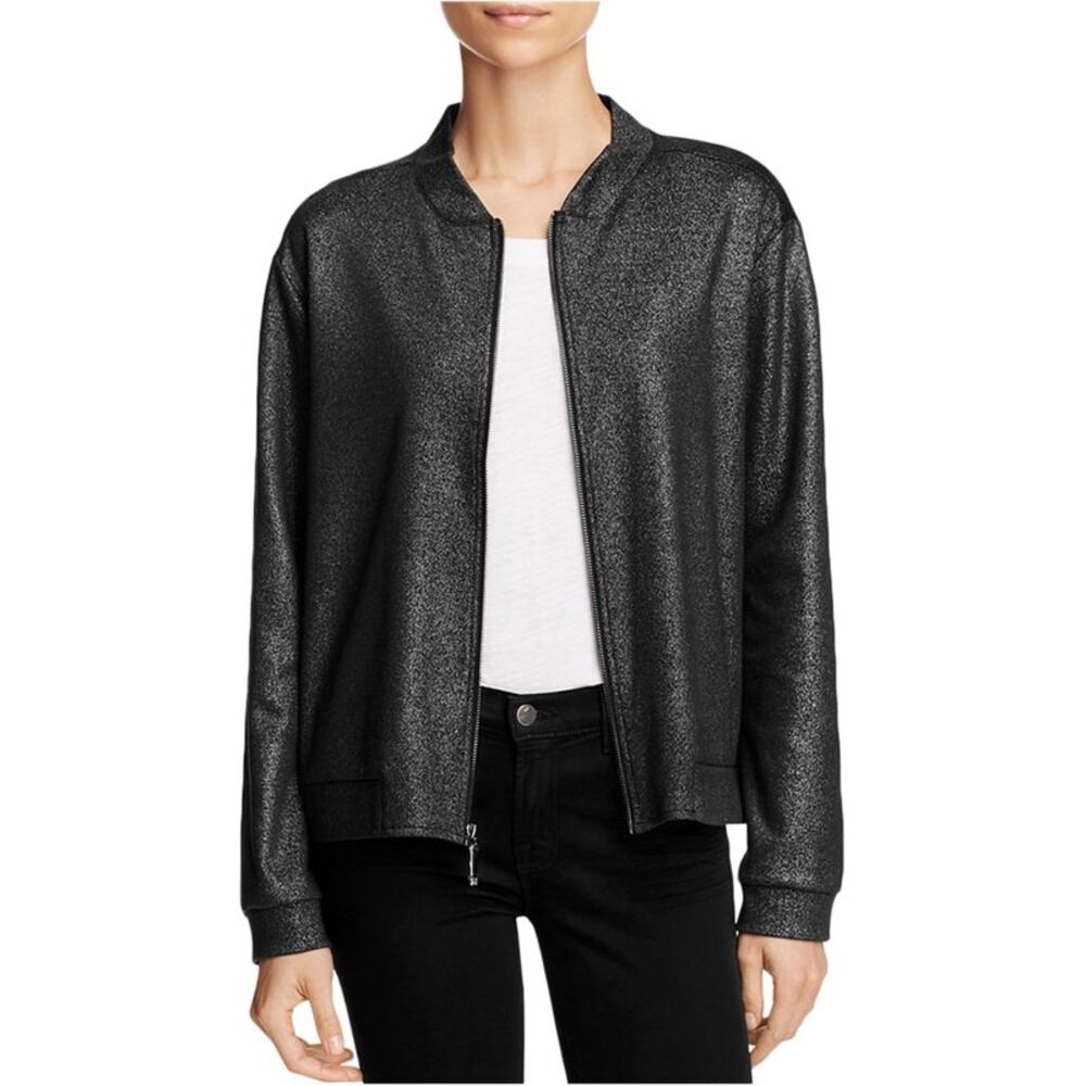 Status Womens Sparkle Bomber Jacket, NWT